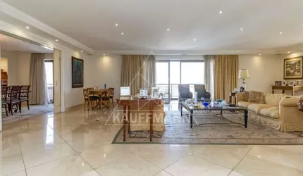 Apartamento com 419m² útil  4 Suítes, 5 Vagas para Venda e Locação em Higienópolis.