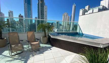 Cobertura Duplex para Venda em Balneário Camboriú, Centro, 4 dormitórios, 4 suítes, 5 banheiros, 3 vagas