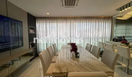 Apartamento cobertura à venda no bairro Lourdes com 217 m² e 2 dormitórios/quartos