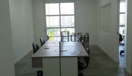 Conjunto comercial Capital Corporate , 2 salas mobiliada ,ar condicionado     comercial com varanda