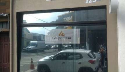 Loja  Comercial Sobrado salão ,piso superior 2 salas , banheiro , terraço 90 m2