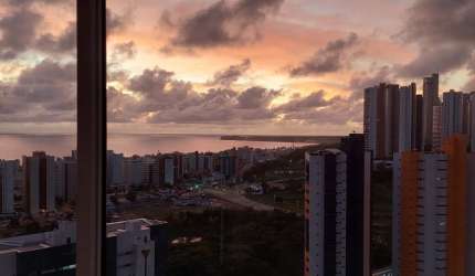 Belíssimo apto com vista mar no Miramar