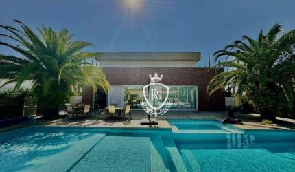 Casa com 5 suítes à venda, 780 m² por R$ 8.500.000 - Condomínio Fazenda Alvorada - Porto Feliz/SP