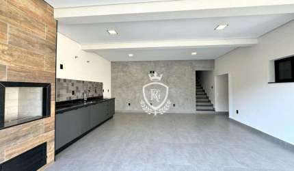 Casa com 3 dormitórios à venda, 180 m² por R$ 1.099.000,00 - Condomínio Ilha das Águas - Salto/SP
