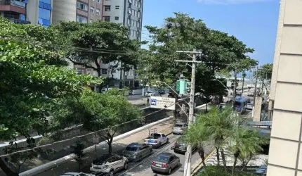 APARTAMENTO À VENDA COM 3 DORMITÓRIOS, SENDO 1 SUÍTE, SACADA,  DEPENDÊNCIA DE SERVIÇO, 1 VAGA DEMARCADA - BAIRRO: POMPÉIA EM SANTOS/SP