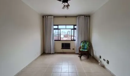 APARTAMENTO NO MARAPÉ, 114M², 2 QUARTOS, 2 BANHEIROS, VAGA DE GARAGEM DEMARCADA