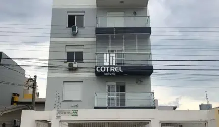 Cobertura 2 dormitórios sendo 2 suítes e 2 vagas de garagem no Bairro Camobi loc