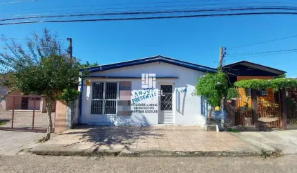 Casa 4 dormitórios sendo 2 suítes e 1 vaga de garagem no Bairro Lorenzi localiza