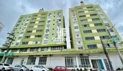 Apartamento no Edifício Copenhagen com 02 dormitórios, churrasqueira, 01 vaga de