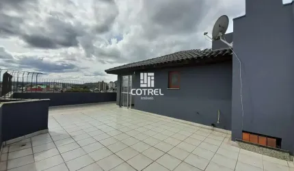 Cobertura para venda com 3 dormitórios 1 sendo suíte, sala ampla, terraço situad