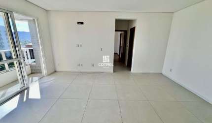 Apartamento para locação 2 dormitórios sendo 1 suíte com sacada, 1 vaga de garag