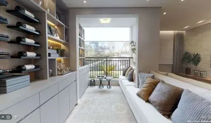 Apartamento para venda tem 58 metros quadrados com 2 quartos no Brooklin