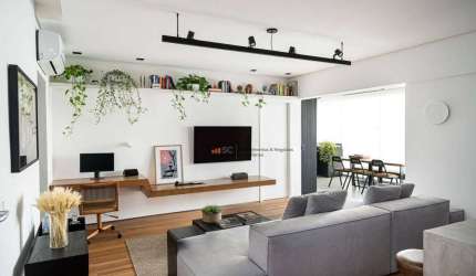 Apartamento com 1 dormitório à venda, 78 m² por R$ 1.850.000,00 - Pinheiros - São Paulo/SP