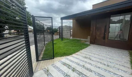 Casa para Venda em Nova Odessa, Parque Fabrício, 3 dormitórios, 1 suíte, 2 banheiros, 2 vagas