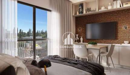 Apartamento à venda, 27 m² por R$ 348.393,99 - Alto da Glória - Curitiba/PR
