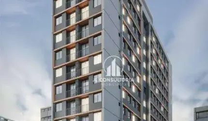 Apartamento com 1 dormitório à venda, 27 m² por R$ 365.700,00 - Centro - Curitiba/PR