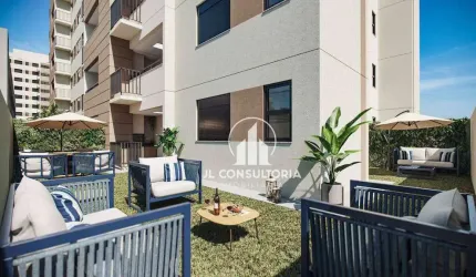 Apartamento Garden à venda, 62 m² por R$ 449.990,00 - Lindóia - Curitiba/PR