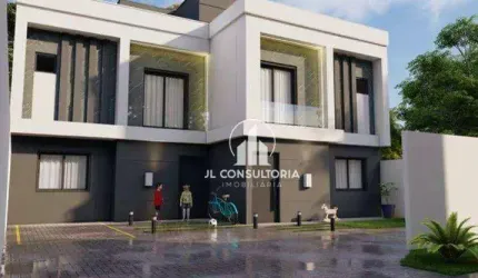 Sobrado à venda, 98 m² por R$ 645.000,00 - Portão - Curitiba/PR
