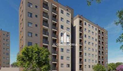 Apartamento Garden à venda, 63 m² por R$ 287.997,00 - Costeira - Araucária/PR