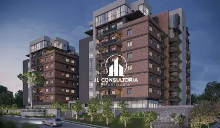 Apartamento com 3 dormitórios à venda, 91 m² por R$ 1.108.200 - Cabral - Curitiba/PR