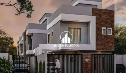 Sobrado com 3 dormitórios à venda, 127 m² por R$ 550.000 - Pinheirinho - Curitiba/PR