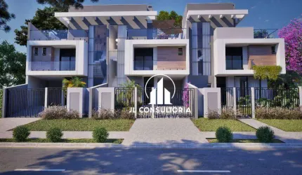 Sobrado com 3 dormitórios à venda, 182 m² por R$ 1.299.000,00 - Água Verde - Curitiba/PR