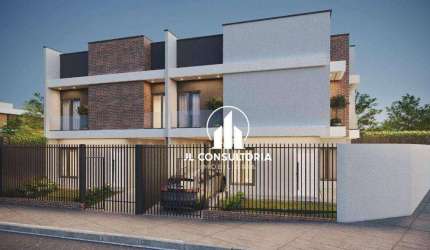 Sobrado com 3 dormitórios à venda, 88 m² por R$ 580.000 - Cidade Industrial - Curitiba/PR
