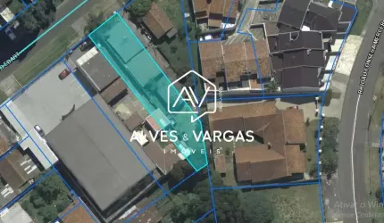 Terreno à venda na Alberto Edart, 130, Atuba, Curitiba, 528 m2 por R$ 750.000