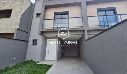 Casa em condomínio fechado com 3 quartos à venda na Ferreira, 164, Uberaba, Curitiba por R$ 719.000