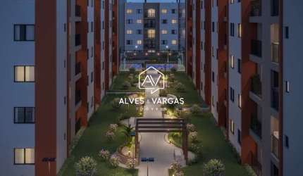 Apartamento com 2 quartos à venda na Rua Tibúrcio G. de Oliveira, 304, Atuba, Pinhais por R$ 341.900
