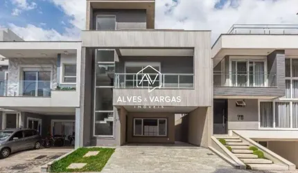 Casa em condomínio fechado com 4 quartos à venda na Rua Maria Luiza Bazzani Natal, 381, Uberaba, Curitiba por R$ 2.790.000
