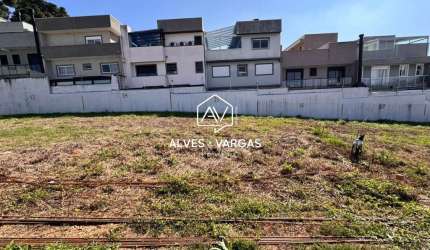Terreno em condomínio fechado à venda na Rua Coronel José Carvalho de Oliveira, 1798, Uberaba, Curitiba, 153 m2 por R$ 452.000