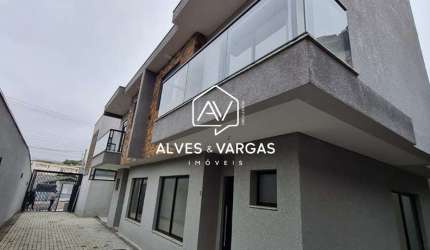 Casa em condomínio fechado com 3 quartos à venda na Rua Vereador Yrlan Cavet, 81, Xaxim, Curitiba por R$ 630.000