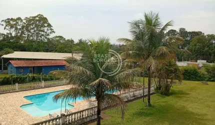 Chácara com com piscina em Araçoiaba da Serra