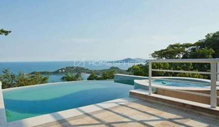 Venda Casa nova no condomínio Taguaíba, Guarujá, praia privada | Vista para o mar, piscina, jacuzzi, sauna, área gourmet e 4 suítes. 700 metros da Praia - Guarujá/SP