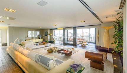 Ritz Vila Nova R. Jacques Félix, 450 - Vila Nova Conceição. Cobertura à venda, triplex 565 m², 4 suítes, área gourmet, spa com teto retrátil e 9 vagas