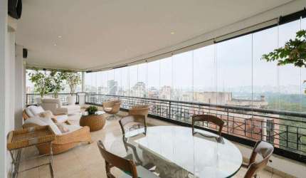 Zabo Condomínio Maison Charlotte Vila Nova Conceição R. Afonso Braz, 251. Cobertura à venda em Vila Nova Conceição, 649 m², 4 suítes, piscina, área gourmet, 8 vagas e lazer