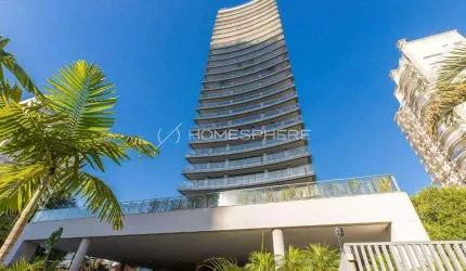 Ibirapuera Condomínio Bellini Rua do Livramento, 250. Apartamento à venda Ibirapuera, 4 suítes, 632 m², última unidade no contrapiso em andar alto, 6 vagas e lazer. Bellini Ibirapuera a apenas 470 met