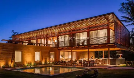 Bernardes Arquitetura Villas Fasano Reserva Trancoso, BA. Praia de Itapororoca. Casa à venda Trancoso, 5 quartos, sendo 5 suítes, frente mar e com acesso ao Hotel Fasano, mediante a adesão do Clube Fa