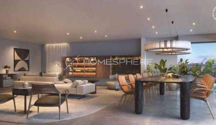Apartamento com 166 m², 3 quartos sendo 3 suítes à venda no bairro Chácara Santo Antônio.