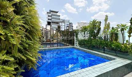 Edifício Montparnasse Rua Domingos Leme, 661. Cobertura à venda em Vila Nova Conceição, 365m², 3 suítes, piscina, 4 vagas e lazer no Condomínio Montparnasse, Vila Nova Conceição -