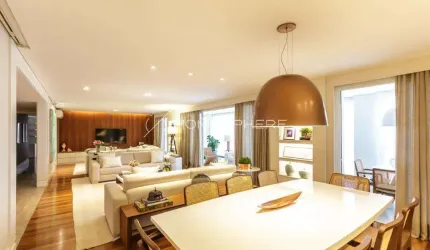 Edificio Maison Jacqueline Vila Nova Conceição Rua Cel Artur de Paula Ferreira, 162. Apartamento à venda com 311 m², 4 quartos sendo 4 suítes, 4 vagas e lazer no Zabo Maison Jacqueline