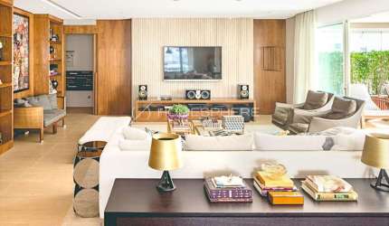 Edificio Villa Nuova Vila Nova Conceição Rua Coronel Artur de Paula Ferreira, 227. Apartamento à venda 357 m², 4 quartos, sendo 4 suítes, 5 vagas e lazer no Condomínio Villa Nuova da CEVN - Construtor