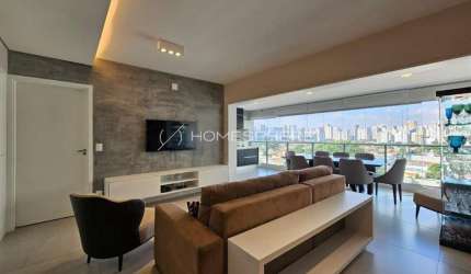 Apartamento à venda no Brooklin, com 135 m², 3 suítes e 2 Vagas