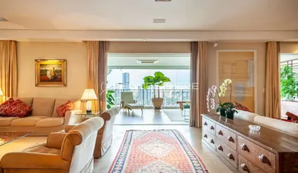 Apartamento para locação no Condomínio Parque Cidade Jardim — Rua Armando Petrella, 431 — Cidade Jardim. Apartamento 236 m², mobiliado, 2 suítes e vagas