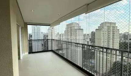 Apartamento com 192 m², 4 quartos sendo 4 suítes para alugar no bairro Vila Nova Conceição. Condominio excelente com lazer completo.