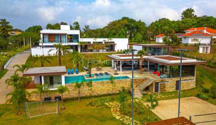Village Sans Souci Valinhos. Casa de condomínio à venda Village Sans Souci, 1400 m², 5 quartos sendo 5 suítes, área gourmet, piscina com hidromassagem, beach tênis e campo gramado