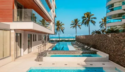 Praia Riviera de São Lourenço Edificio Rio de Janeiro, Modulo 7, Bertioga - SP. Apartamento à venda Riviera Módulo 7, garden com 365m², frente mar, 4 suítes, áre agourmet, 4 vagas e lazer