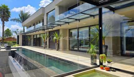 Casas de Condomínio à venda em Sao Paulo II, Cotia. Condomínio São Paulo II, Granja Viana Av. Estácio de Sá, 670. Mansão à venda 1300 m², 5 suítes, piscina, academia e uma linda vista