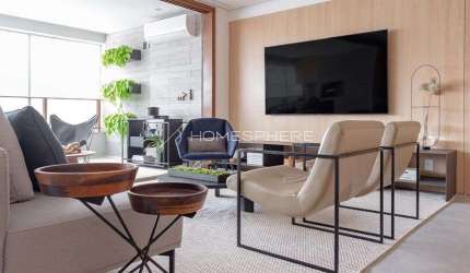 Apartamento com 145 m², 4 quartos sendo 3 suítes à venda no bairro do Campo Belo.